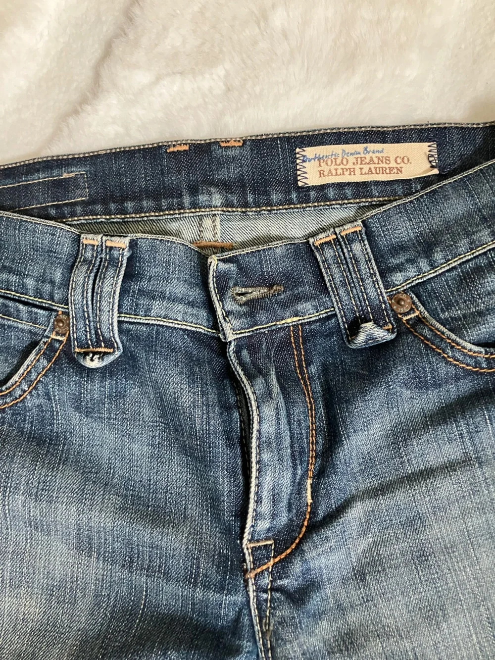 Polo by Ralph Lauren Women's Blue Flared Jeans